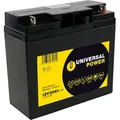Universal Power AGM UPC12-20 12V 20Ah (C20) AGM Batterie zyklenfest wartungsfrei