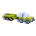 Haba Kullerbü Knikkerbaan - Terreinwagen met aanhanger (1306687001)