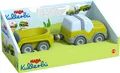 Kullerbü - Geländewagen mit Anhänger (anthrazit/weiß)
