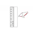 Zefal Schutzfolie Zéfal Rahmenschutzfolie Skin Armor Set M Fahrrad Zubehör