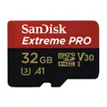 SanDisk Extreme Pro microSDHC A1 UHS-I U3 Speicherkarte + Adapter 32GB