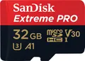 SanDisk Extreme PRO microSDHC 32 GB 100 MB/s A1 C10 V30 UHS-I