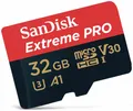 SANDISK microSDHC Speicherkarte Extreme Pro, 32 GB, UHS-I U3 SDSQXCG-032G-GN6MA
