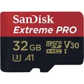 Sandisk Extreme PRO microSDHC 32GB - Speicherkarte - schwarz