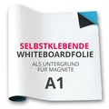 Whiteboard-Folie DIN A1 I selbstklebend I flexibler Magnet Haftgrund I mag_085