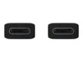 USB Type-C zu USB Type-C Kabe 1ml (100W) schwarz
