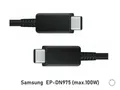 Samsung EP-DN975 Lade-&  Datenkabel 1m USB Typ C auf USB Typ C schwarz_NEU
