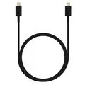 Original 100W USB-C auf USB-C Ladekabel Datenkabel 1m Schwarz