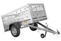 Anhänger Führerschein B Garden Trailer 200 Kipp 200x106 cm 750 kg mit Laubgitteraufsatz
