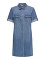 ONLY Female Jeanskleid ONLLISA Kurzes Kleid