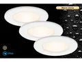 BRILONER LEUCHTEN LED Einbauleuchte THIN , weiß, Leuchten