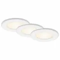 Briloner LED Einbauleuchte 3er-Set weiß 3xLED-Modul/6W Einbauspots Deckenleuchte