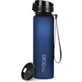720DGREE Trinkflasche uberBottle Sapphire Blue, 1 Liter, Kunststoff, blau, mit Sieb