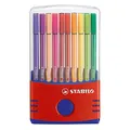 STABILO Fasermaler Pen 68 ColorParade/6820-04 sortiert Inhalt 20 Stück 6820-04