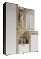 Garderobe Garderobenschrank Schuhregal Flurgarderobe Flur Diele Kompaktgarderobe
