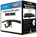 Abnehmbare Anhängerkupplung für MERCEDES B-Klasse 03.2005-10.2011 Typ W245 Brink