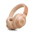 JBL Live 770NC - Kabelloser Over-Ear-Kopfhörer mit True Adaptive Noise Cancelling - Sand