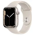 Apple Watch Series 7 45 mm Aluminiumgehäuse polarstern am Sportarmband polarstern [Wi-Fi]
