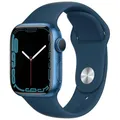 Apple Watch Series 7 Aluminium 45mm - GPS + Cellular Smartphone - Blau - Gut