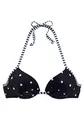 s.Oliver Alpha KAT-60 Bikini, Schwarz-weiß, 36C