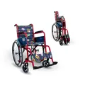 Mobiclinic, Kinderrollstuhl, Teatro, Europäische marke, Feste armlehnen und fußstütze, Selbstfahrend, Leichtgewicht, Faltbar, Schwarz, Sitzbreite 35 cm