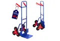 PROREGAL® Sackkarre ODIN Traglast 200kg HxBxT 119x55x44cm Lufträder Blau