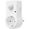 Oktaplex Sia Steckdose mit Bewegungsmelder Infrarotsensor 9m Zwischenstecker Weiß