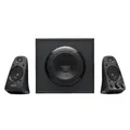 LOGITECH Z623 PC-Lautsprecher (Satelliten und Subwoofer, Schwarz