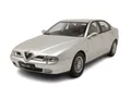 Triple9 Modellauto Alfa Romeo 166 1999 silber, Maßstab 1:18