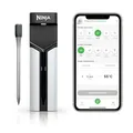 Ninja ProChef Kabelloser Temperaturfühler/Bratenthermometer, Kochen/Grillen/Air Fry, 50m Bluetooth-Reichweite, 30h Batterielaufzeit, App-Verbunden, Hitzebeständig, Wasserdicht, WP100EU
