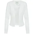 Ichi Kurzblazer IXKate (1-tlg) Plain/ohne Details weiß XS