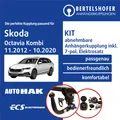 Für SKODA Octavia Kombi III Typ 5E5 11.2012-10.2020 AHK abn. +7pol sp. E-Satz