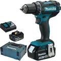 Makita DDF482RFJ Akku-Bohrschrauber 18V 3Ah mit 2 Akkus, Ladegerät im Makpac