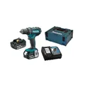 Makita DDF485RFJ 18 V Akku-Bohrschrauber 2 x 3,0 Ah + MAKPAC