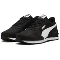 PUMA ST RUNNER V4 NL Sneaker für sportliche Aktivitäten, atmungsaktives Obermaterial aus Textil schwarz 44 EU