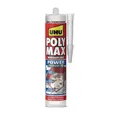 12 Stk. Uhu Kleb- u.Dichtstoff POLY MAX POWER transp.300g Kartusche 47855 Kleb-