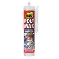 POLY MAX POWER Montagekleber transparent, Kartusche 300g