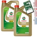 Castrol Motoröl EDGE 5W-30 LL 10L VW 50400 50700 MB 229.31 229.51 BMW LL-04 C30