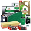 CASTROL FILTERS INSPEKTIONSPAKET FÜR AUDI SEAT SKODA VW GOLF TIGUAN 1.8 2.0 TSI