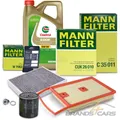 MANN INSPEKTIONSPAKET FÜR AUDI A1 SEAT IBIZA 6J SKODA FABIA VW POLO 6R 1.4 TDI