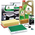 CASTROL FILTERS INSPEKTIONSPAKET FÜR AUDI A3 SEAT SKODA VW GOLF 7 1.8 2.0 TSI