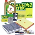 MANN INSPEKTIONSPAKET FÜR AUDI A3 SEAT SKODA VW GOLF 7 TIGUAN TOURAN 1.2 1.4 TSI