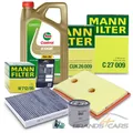MANN INSPEKTIONSPAKET FÜR AUDI A3 CUPRA SEAT SKODA VW GOLF 7 TOURAN 1.2 1.4 TSI