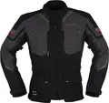 Modeka Panamericana 2 Motorrad Textiljacke, schwarz/grau, 4XL