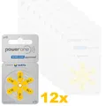 12x 6er Blister Varta Power One Hörgerätebatterien P10 PowerOne PR70 Typ 10