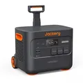 Jackery Explorer 2000 Plus 2042Wh tragbare Powerstation mit 3x Steckdose 230V/3000W, 2x USB-C mit PD, 2x USB-A, 1x Autosteckdose DC12V/10A, schwarz