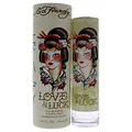 Ed Hardy Love und Luck femme / woman, Eau de Parfum Spray, 1er Pack (1 x 100 ml)