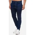 Tazzio Herren Jeans Regular Fit im Jogger-Stil