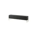 Selsey Lowboard   , schwarz , Maße (cm): B: 175 H: 46