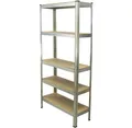 Schwerlastregal bis 375kg robust langlebig 5 höhenverstellbare Böden aus MDF